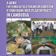 New Publication: A Guide for Technology Selection and Implementation of Urban Organic Waste Utilization Projects in Cambodia A new project publication entitled “A Guide for Technology Selection and Implementation of Urban Organic Waste Utilization Projects in Cambodia” has been published. The report looks at current urban organic...