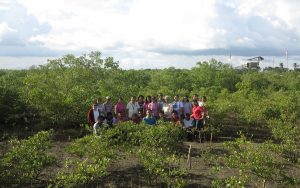 Figure 3. The Philippine Research Team with stakeholders at Katunggan Ecopark at Leganes, Iloilo.