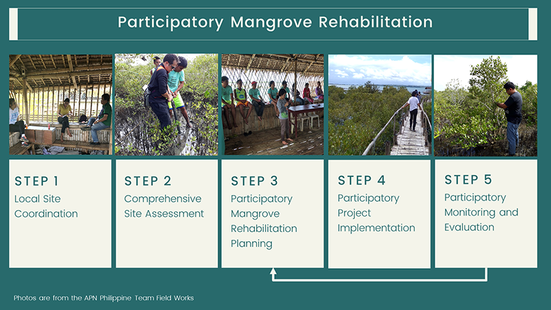 Figure 2. Participatory Mangrove Rehabilitation Framework