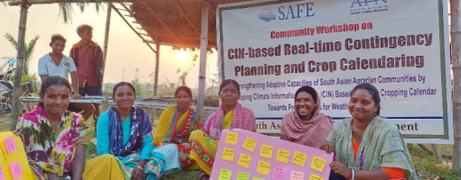 Strengthening adaptive capacities of small holding South Asian agrarian community through Climate Information Network -based decision support tool