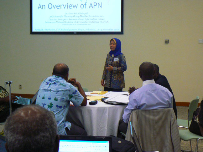 APN and international research networking Dr. Erna Sri Adiningsih presented an overview of APN and lessons learned on international research networking